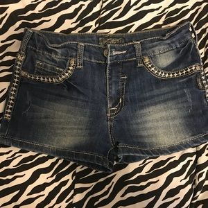 silver size 14 shorts